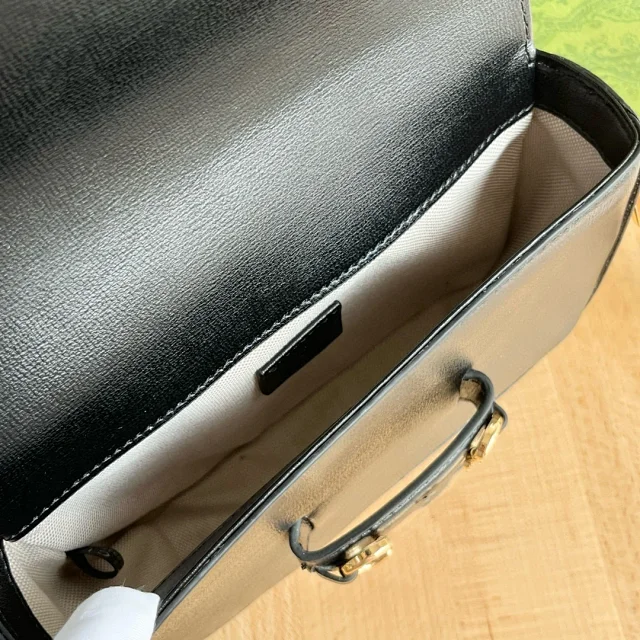 Gucci Crossbody Bags Horsebit 1955 saddle bag product detail image 15
