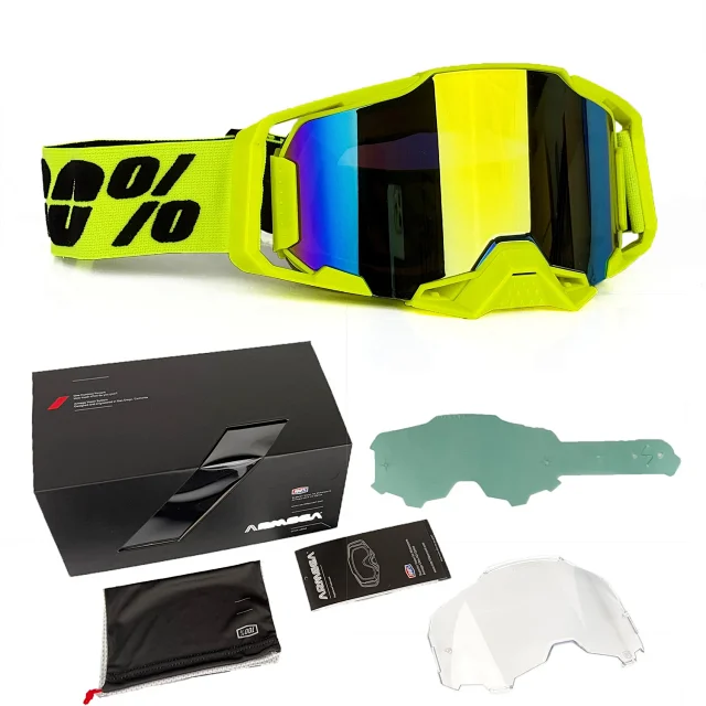 100% Eyewear Armega motocross goggles product detail image 4