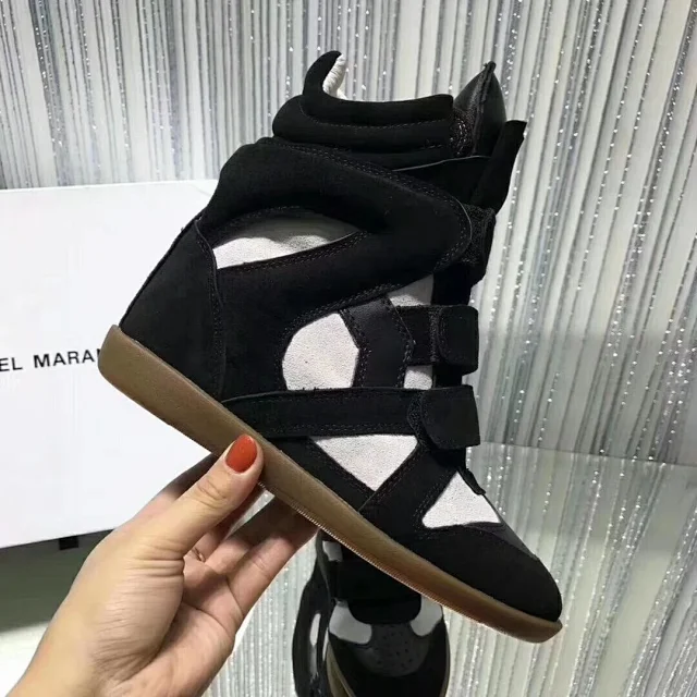 Isabel Marant Sneakers Bekett Hidden-Wedge High-Top Strap product detail image 10