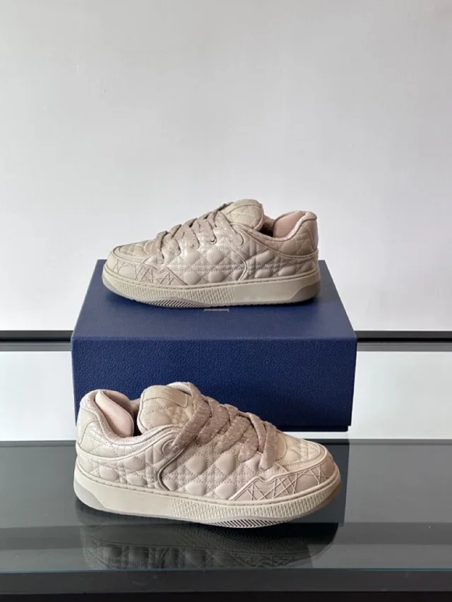 Unbranded Sneakers Low-Top Quilted Lace-Up product detail image 6