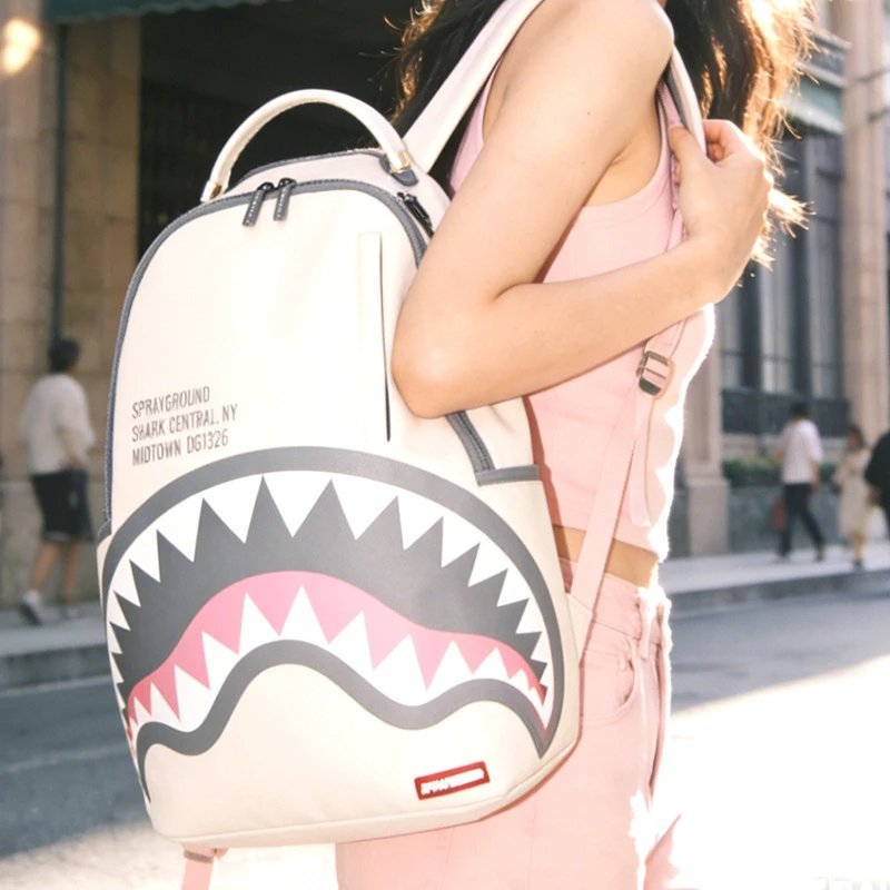 Sprayground Backpacks Shark Mouth Graphic Backpack image 4