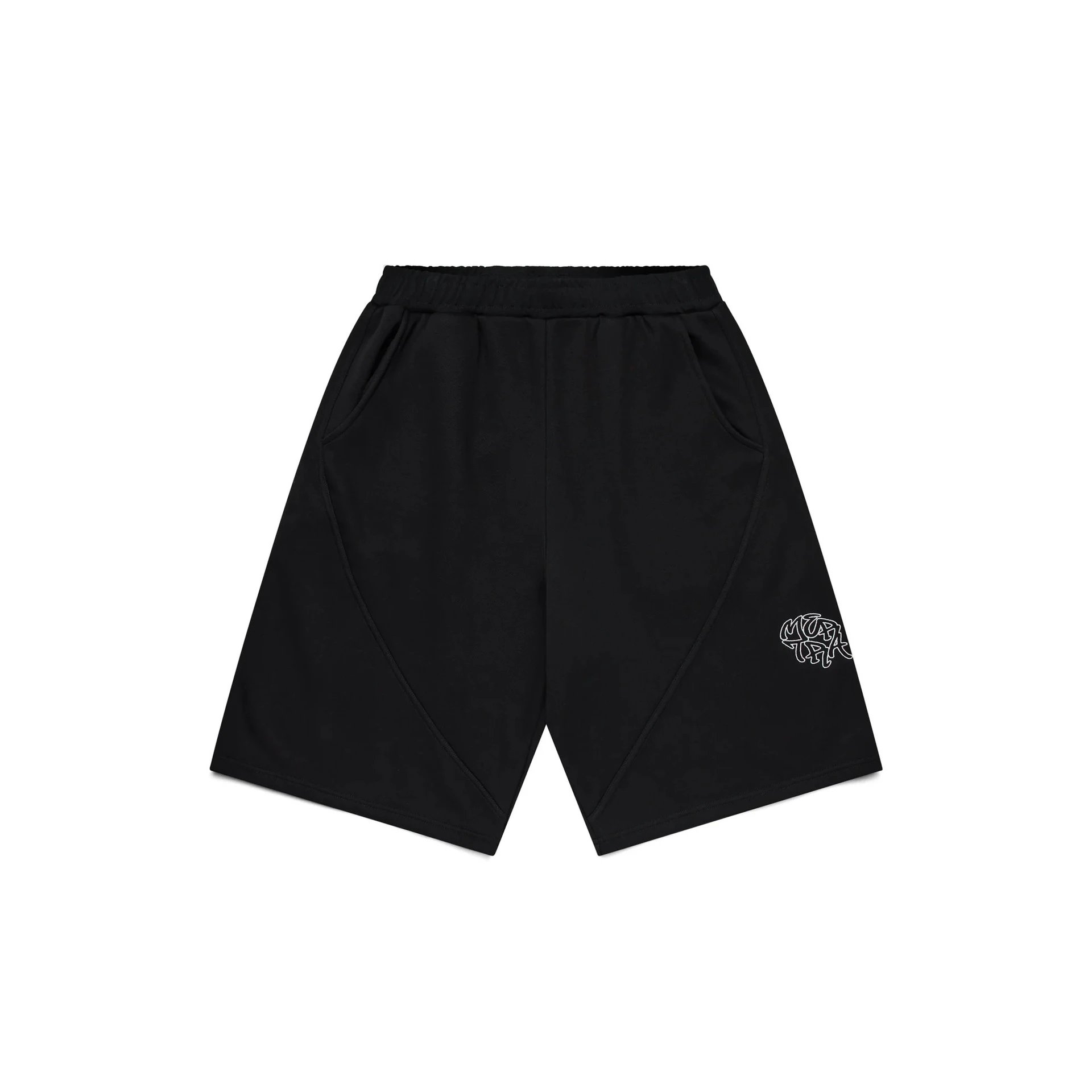 Unbranded Shorts Embroidered Letter Sweat with Contrast Pocket Inserts image 4