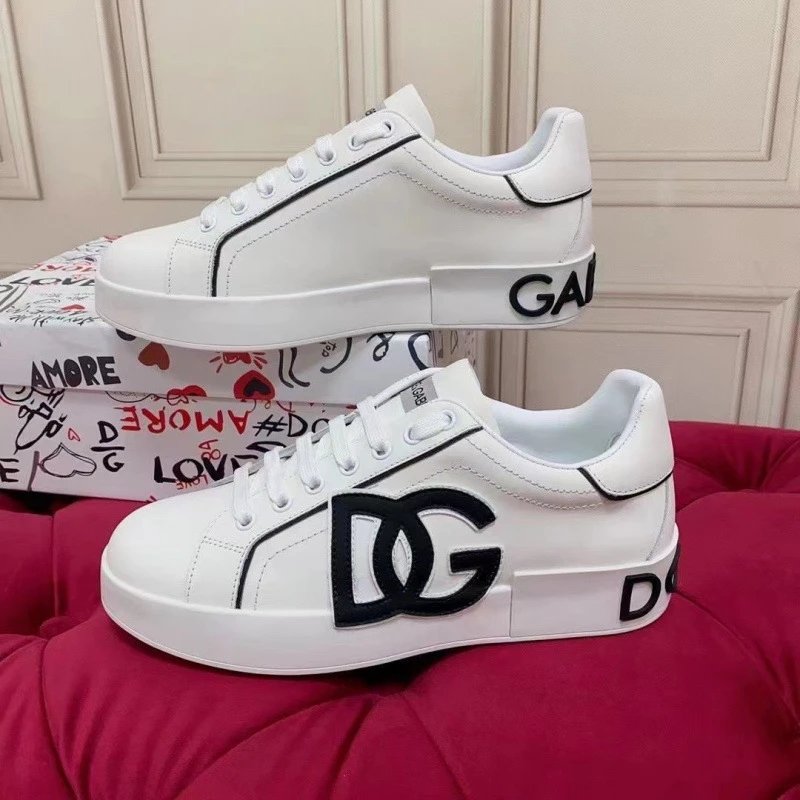 Dolce & Gabbana Sneakers Velcro Strap Shell-Toe — 26