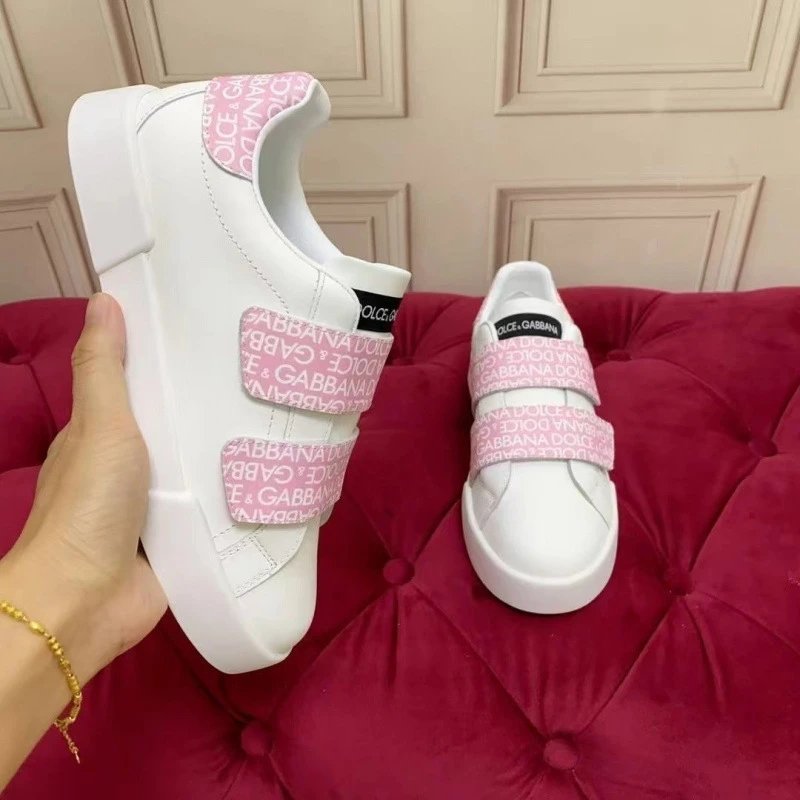 Dolce & Gabbana Sneakers Velcro Strap Shell-Toe — 37