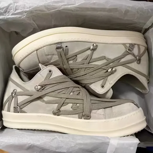 Unbranded Sneakers Low-Top with Wrapped Lace Design product detail image 12