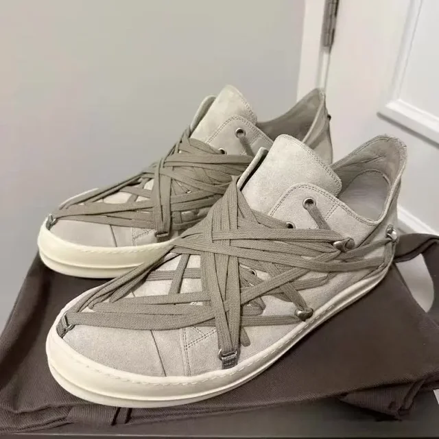 Unbranded Sneakers Low-Top with Wrapped Lace Design product detail image 14