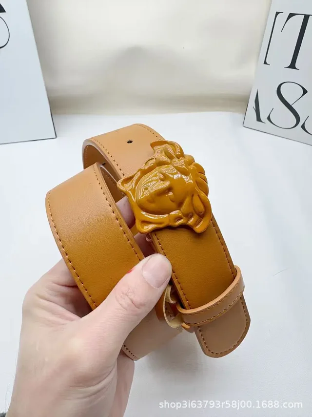 Unbranded Belts Medusa-head buckle product detail image 12