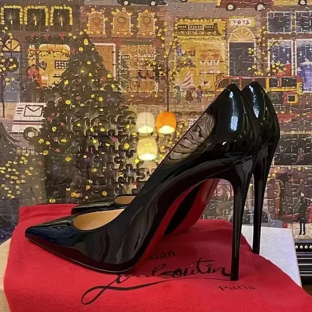 Christian Louboutin High Heels Pointed-Toe Stiletto Pumps product detail image 6