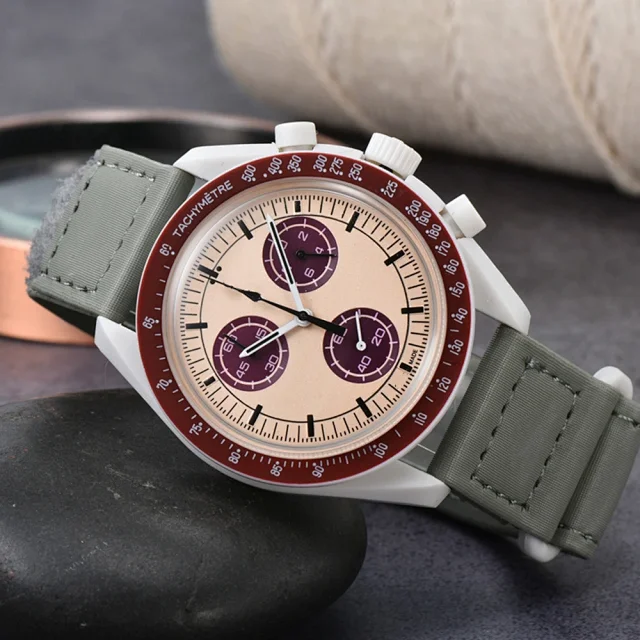 Unbranded Watches Tachymeter Chronograph-Style Quartz Watch product detail image 14