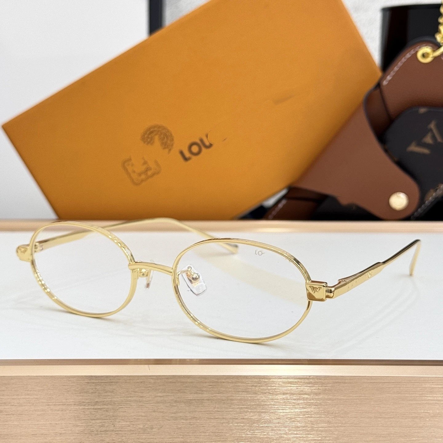 LOUI Eyewear Oval metal-frame — 4