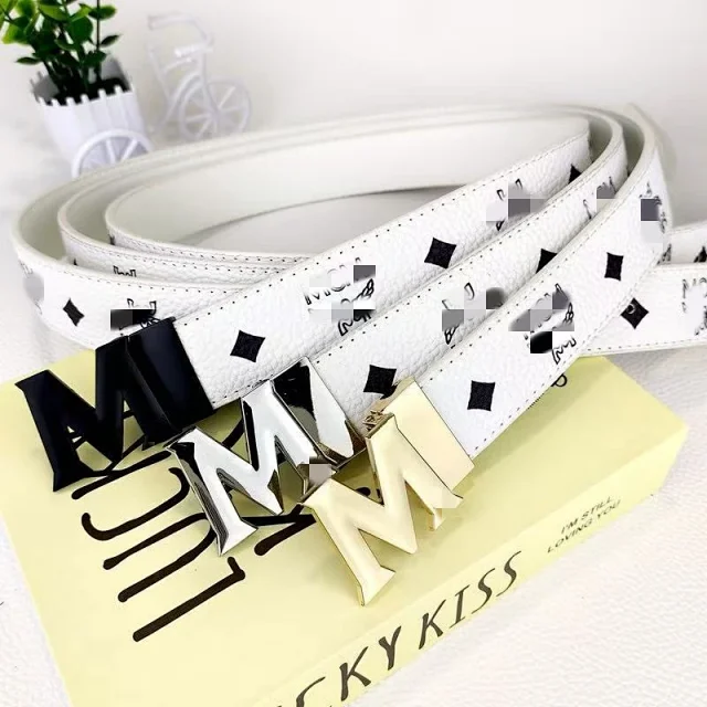 Unbranded Belts M Letter Buckle Patterned Belt product detail image 4