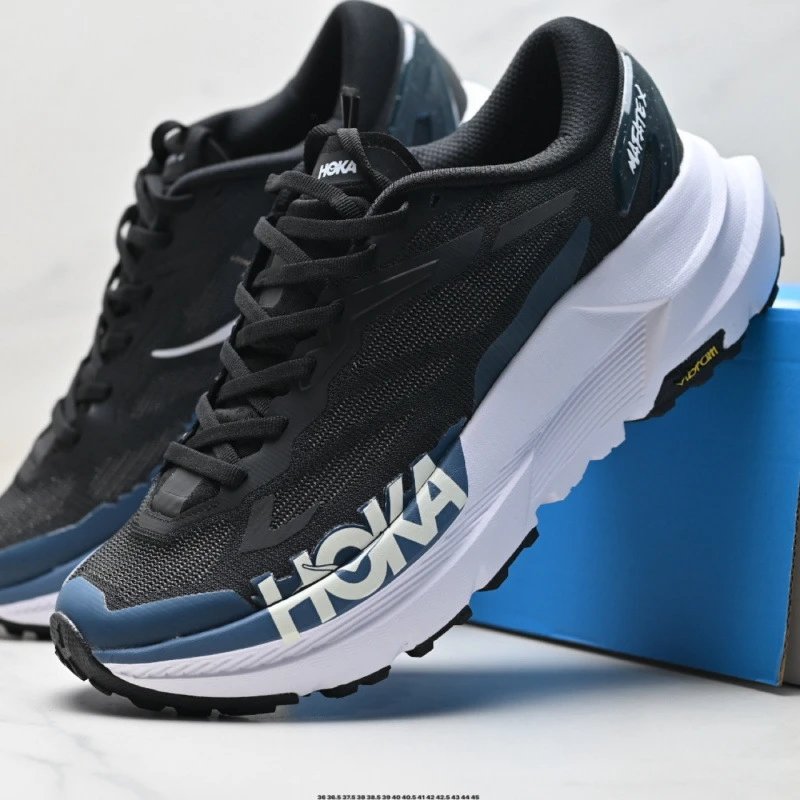 HOKA Sneakers Mafate X trail running shoes — Black and white
