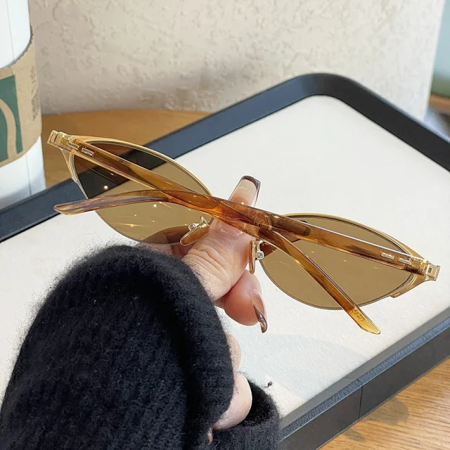 Unbranded Eyewear Narrow Cat-Eye Sunglasses product detail image 16