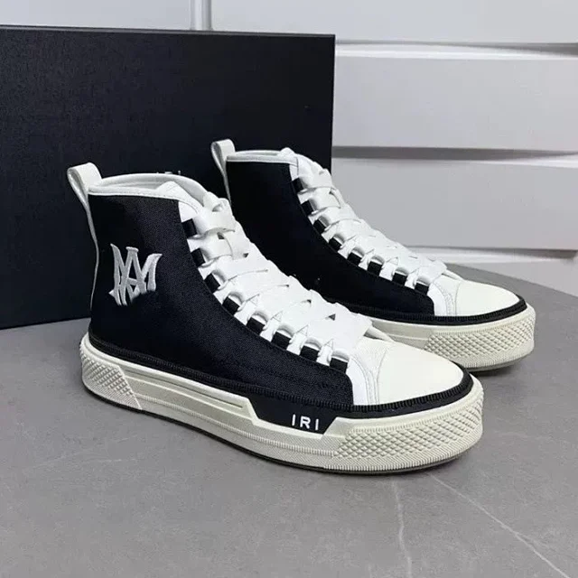 AMIRI Sneakers High-Top Canvas with Star Appliqués product detail image 4