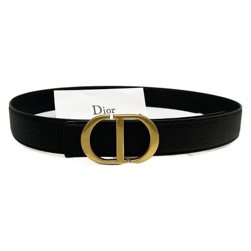Dior Belts CD Buckle Leather Belt image 5