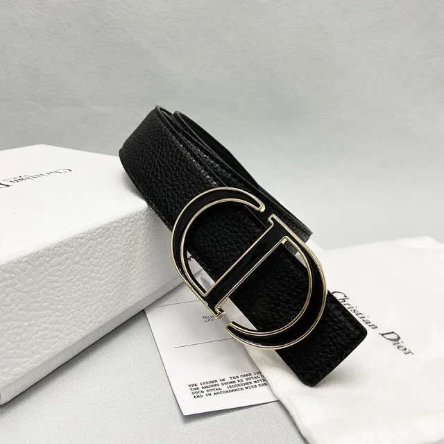 Dior Belts CD Buckle Leather Belt product detail image 9