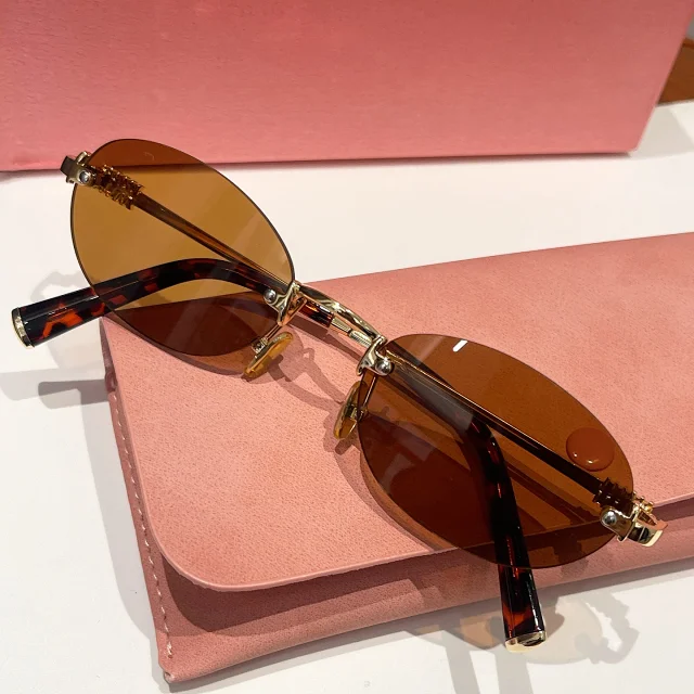 Unbranded Eyewear EF63008 Rimless Oval Glasses product detail image 9