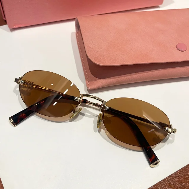 Unbranded Eyewear EF63008 Rimless Oval Glasses product detail image 10