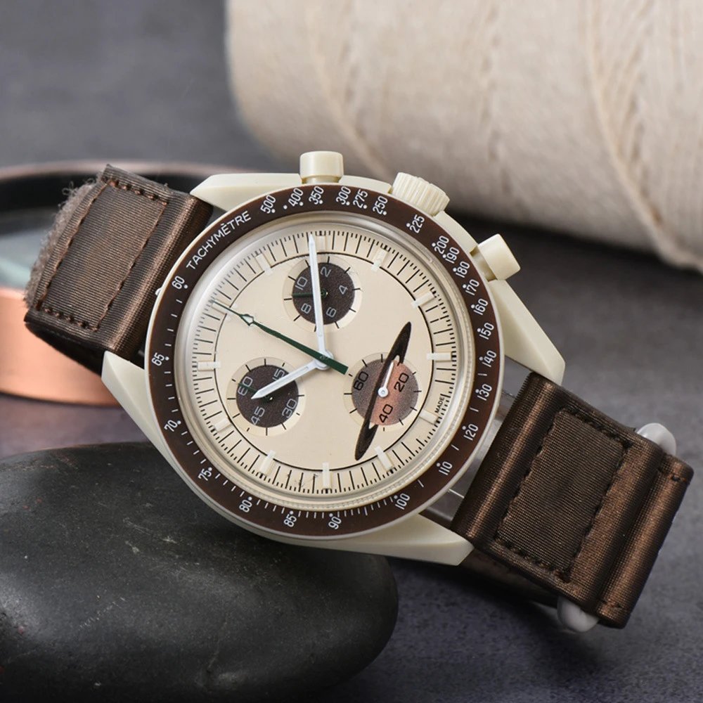 Unbranded Watches Tachymeter Chronograph-Style Quartz Watch image 2