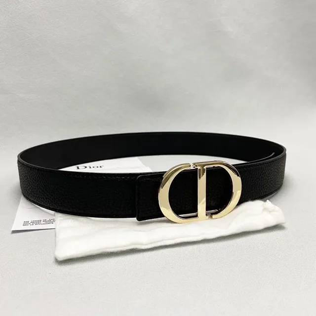 Dior Belts CD Buckle Leather Belt product detail image 2