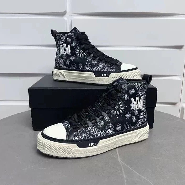 AMIRI Sneakers High-Top Canvas with Star Appliqués — Figure 7