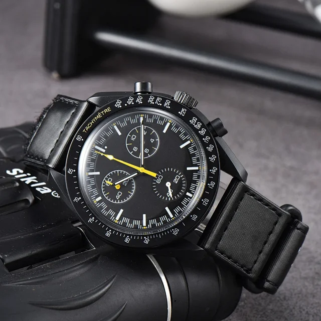 Unbranded Watches Tachymeter Chronograph-Style Quartz Watch product detail image 7