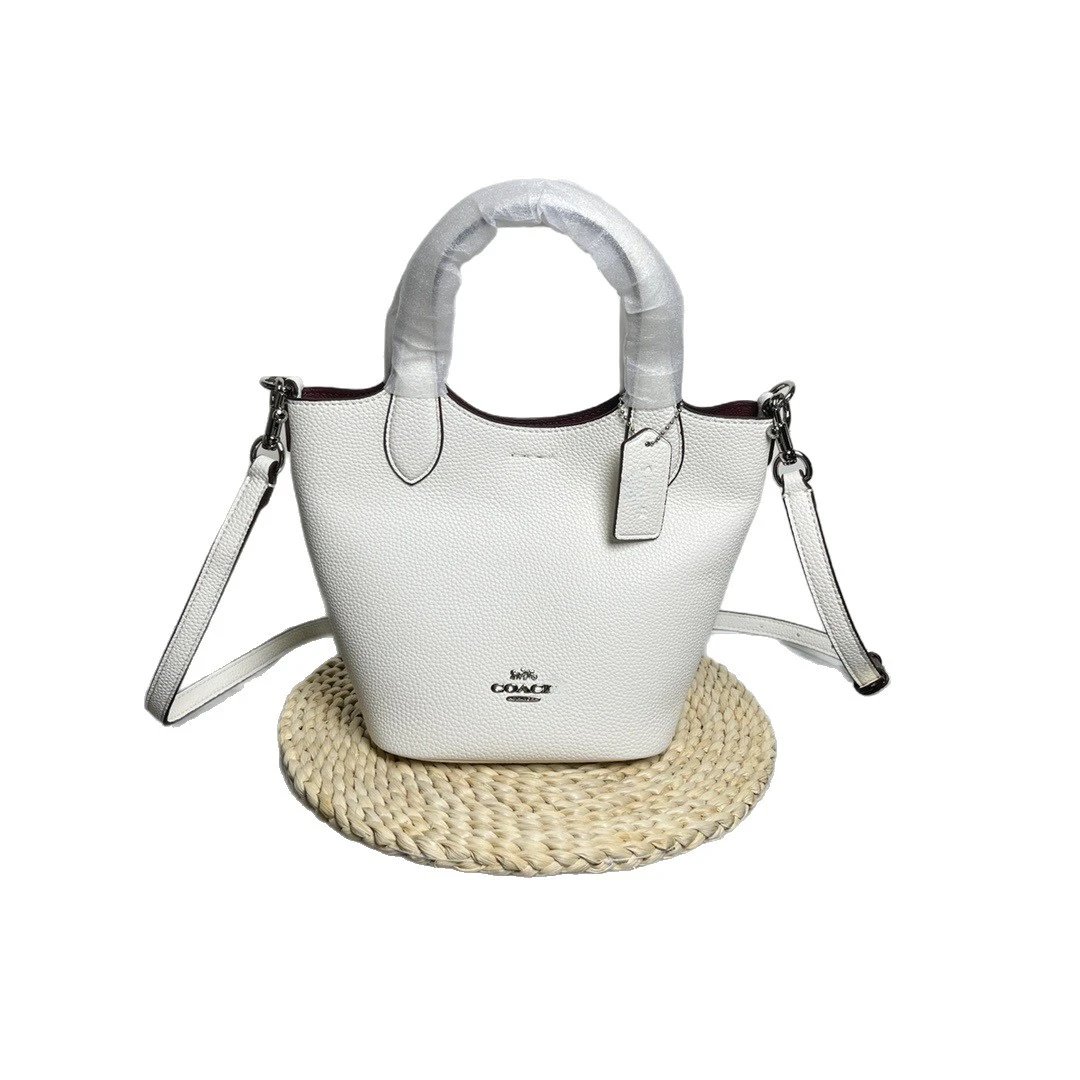 Coach Handbags Mini Bucket Bag with Detachable Crossbody Strap image 5