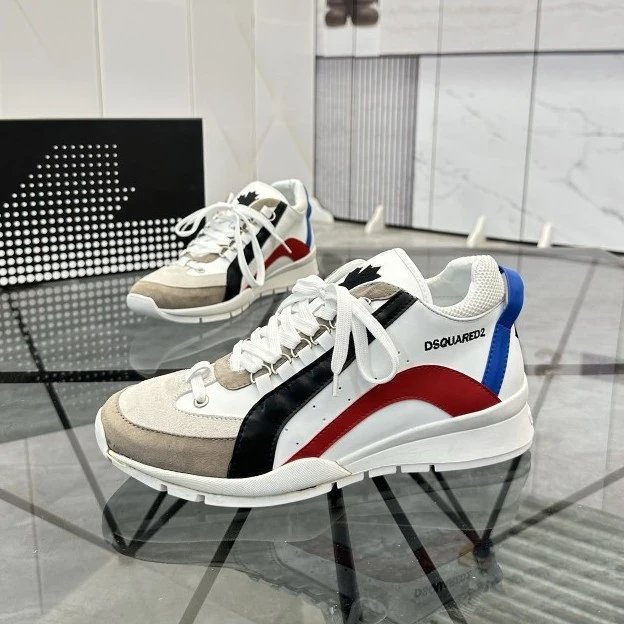 DSQUARED2 Sneakers Low-top lace-up panel — Figure 3
