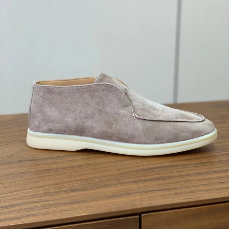 Unbranded Casual Shoes Slip-on moc-toe ankle — Camel color