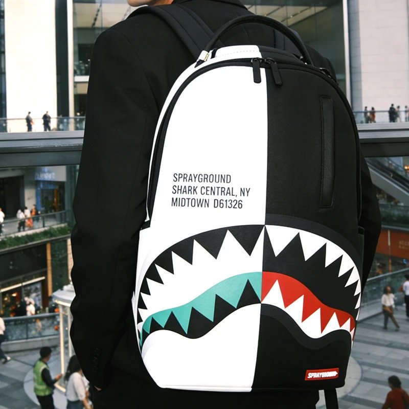 Sprayground Backpacks Shark Mouth Graphic Backpack image 2