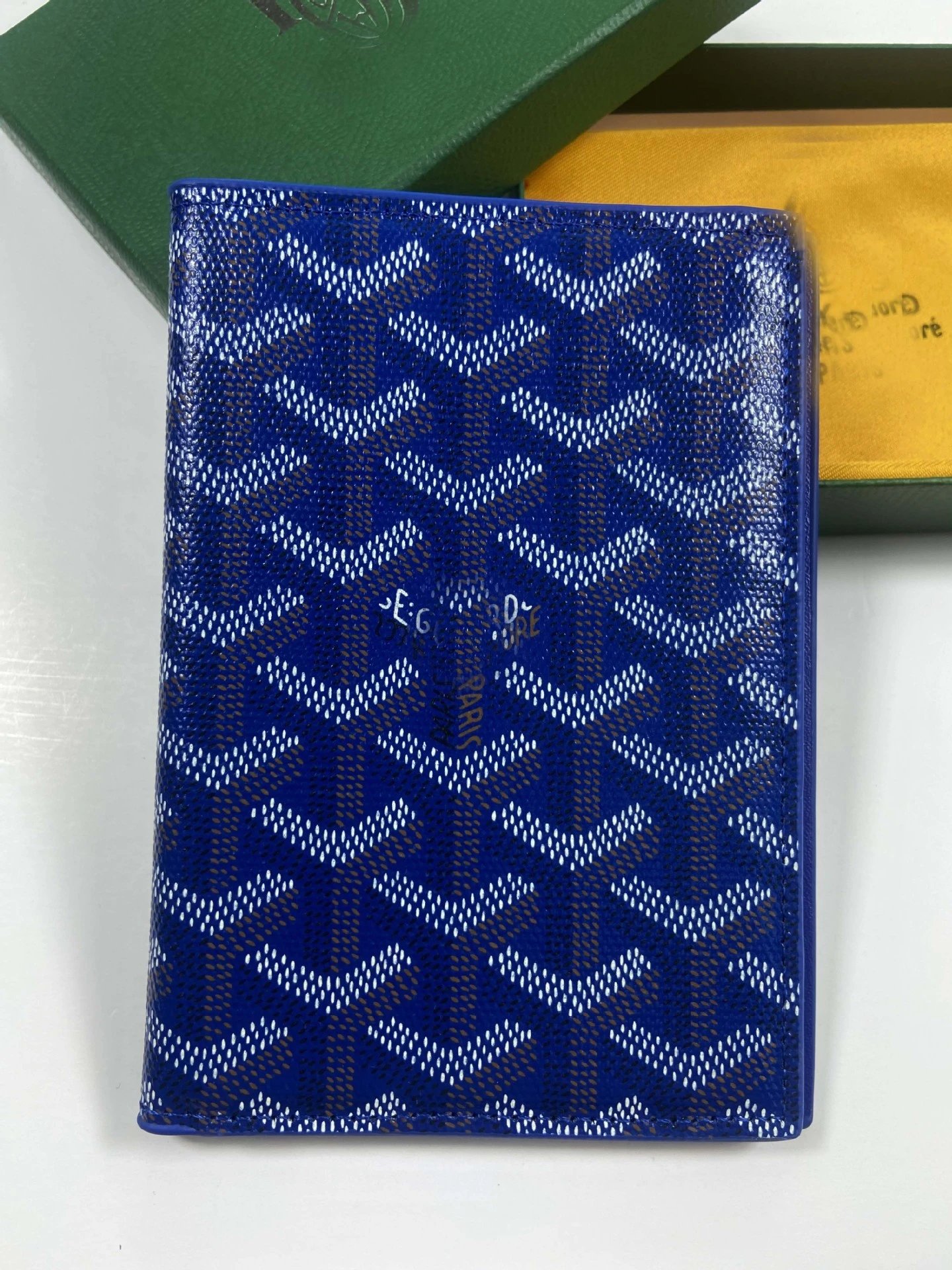 Goyard Wallets & Card Holders A90 Bifold Holder — Blue