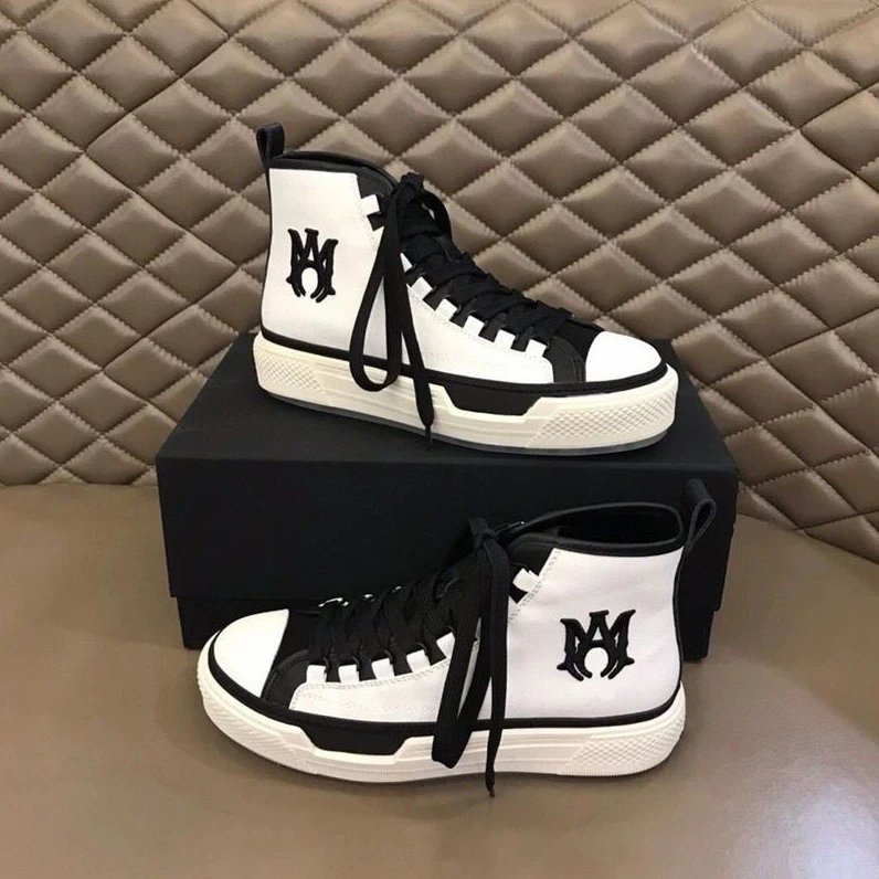 AMIRI Sneakers High-Top Canvas with Star Appliqués — Figure 6
