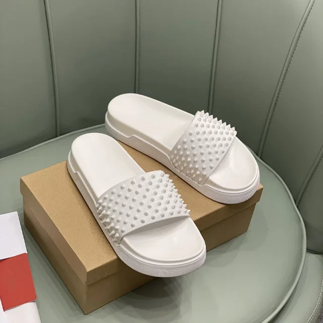 Unbranded Slippers Open-Toe Studded Slide product detail image 10