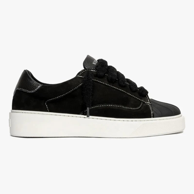 Numeris Sneakers Platform Shell-Toe — Nova (Light Gray)