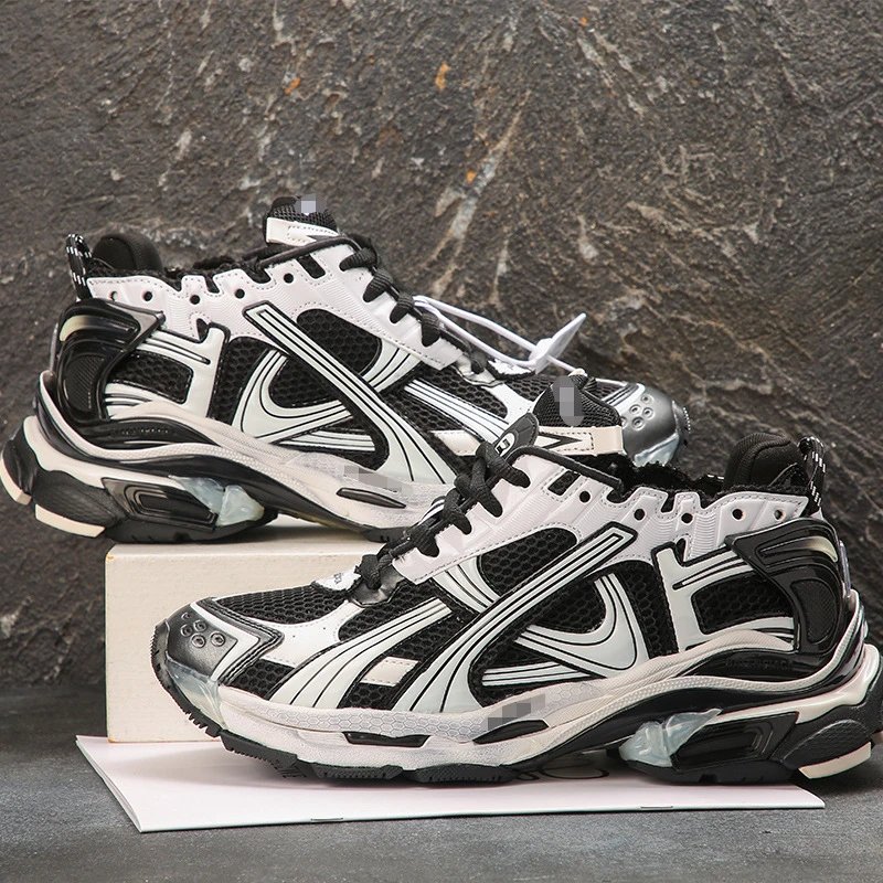 Unbranded Sneakers Chunky mesh-panel lace-up image 2