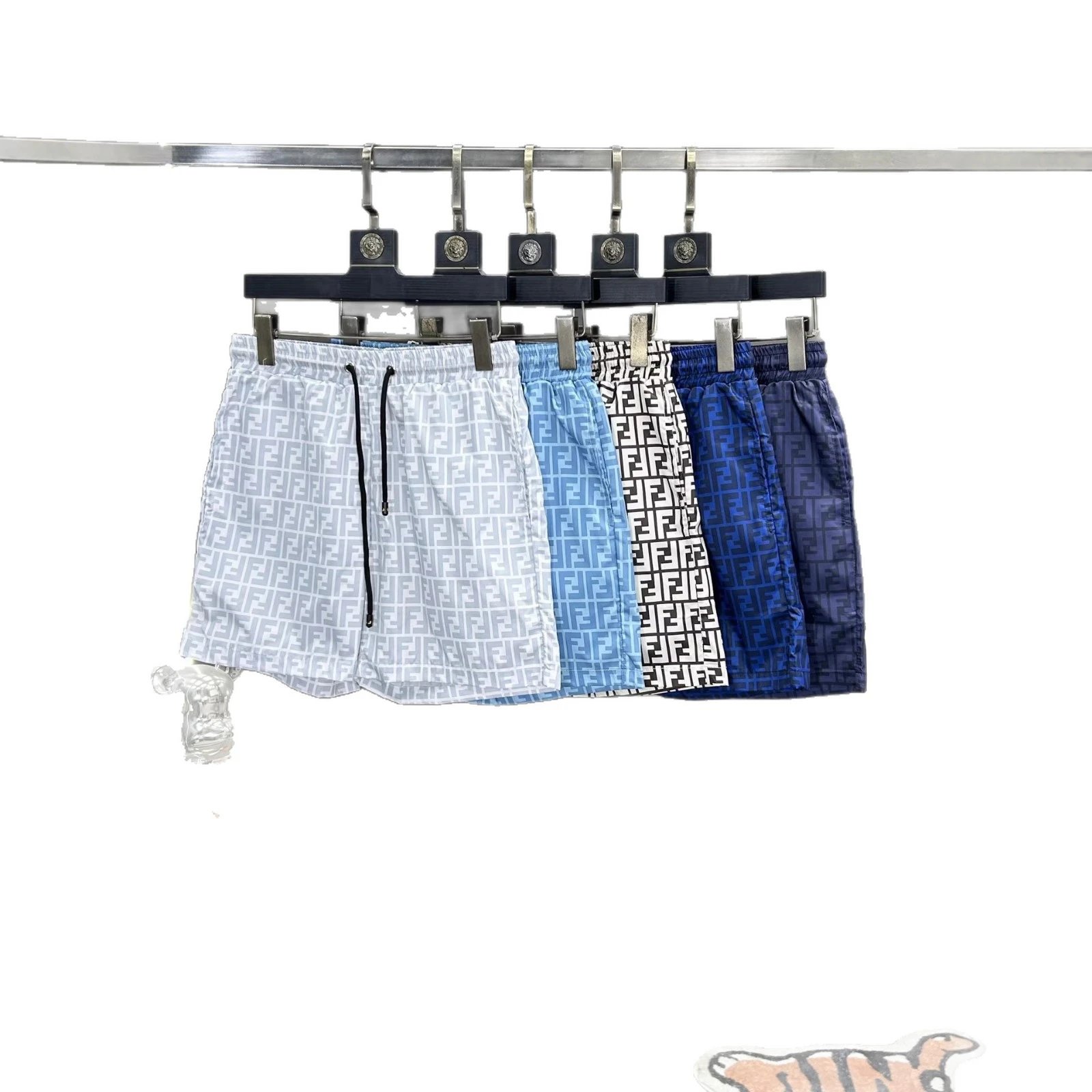 Fendi Swimwear FF monogram swim shorts image 5