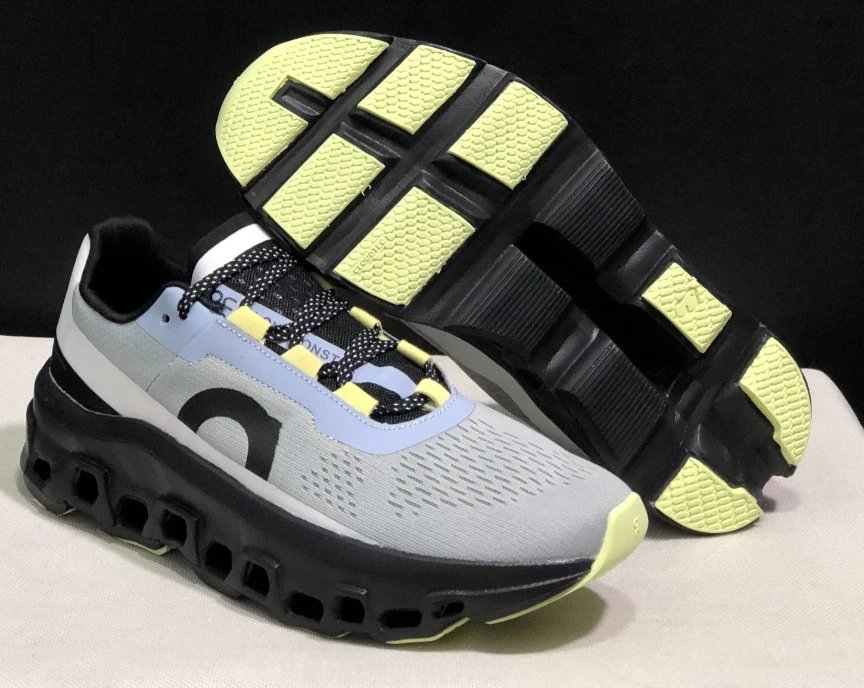 CloudTec Sneakers Knit with hollow-cushion sole — Gray-black