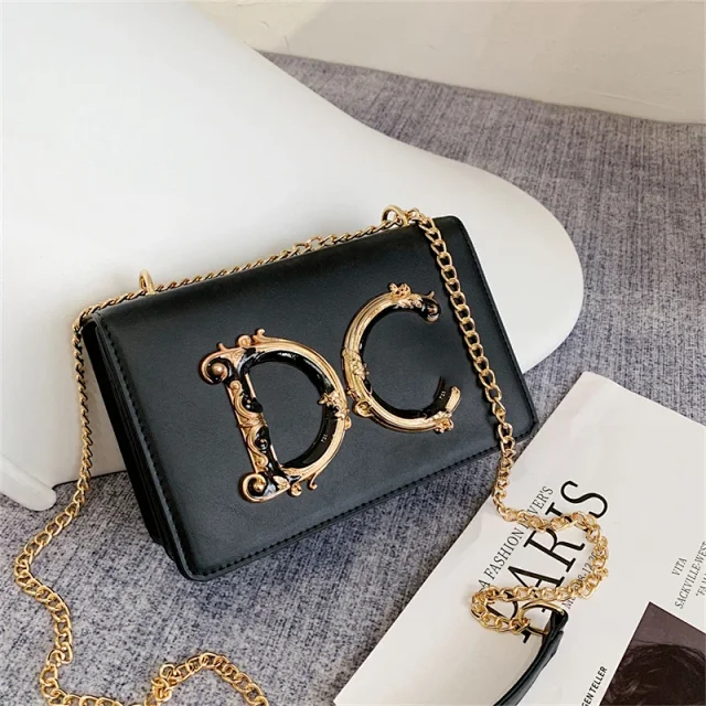Dolce & Gabbana Crossbody Bags Ornate DC Logo Chain Bag product detail image 3