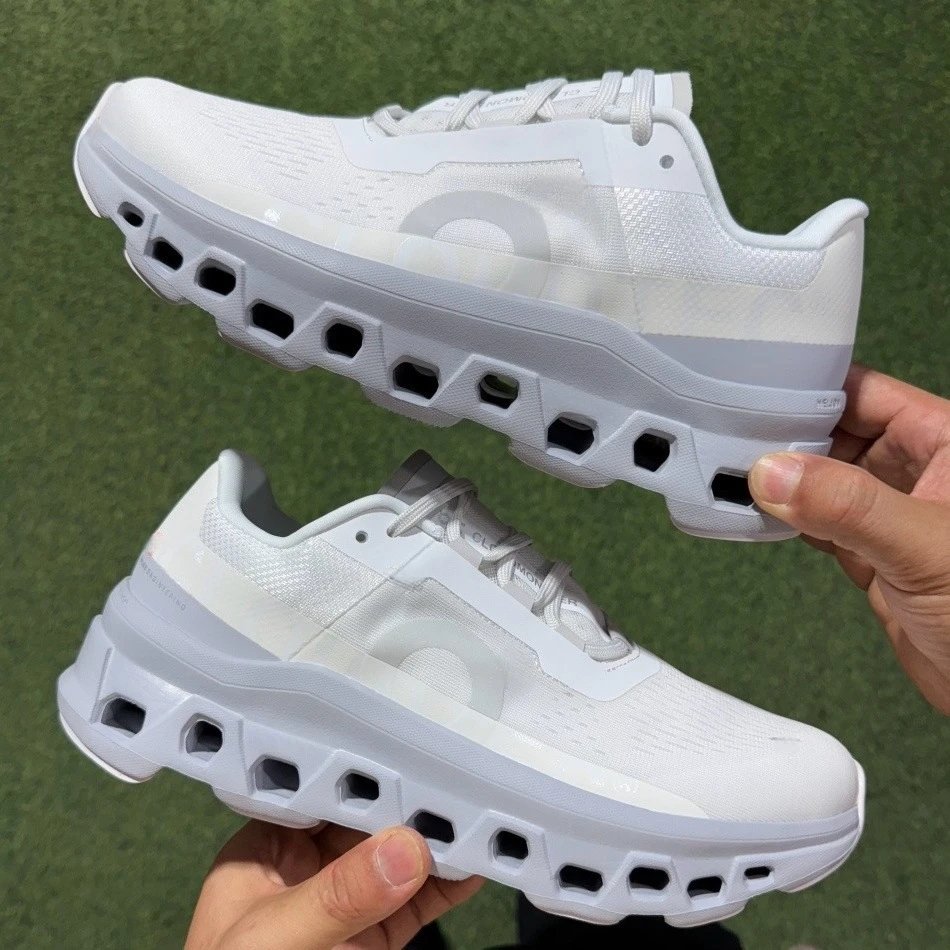CloudTec Sneakers Knit with hollow-cushion sole — Glacial ash
