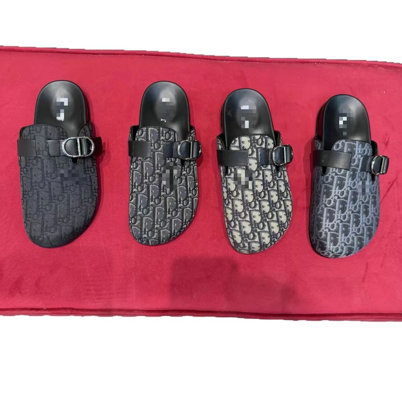 Unbranded Slippers Closed-Toe Buckle Mule image 5