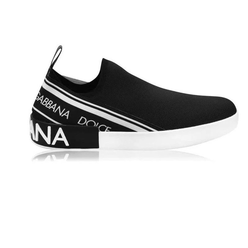 Dolce & Gabbana Sneakers Rhinestone Slip-On Chunky Sole image 5