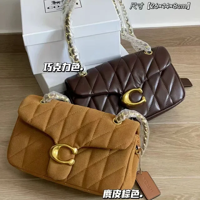 Coach Shoulder Bags Quilted Tabby chain bag product detail image 4