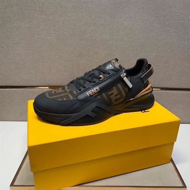 Fendi Sneakers Flow with FF monogram panels product detail image 2