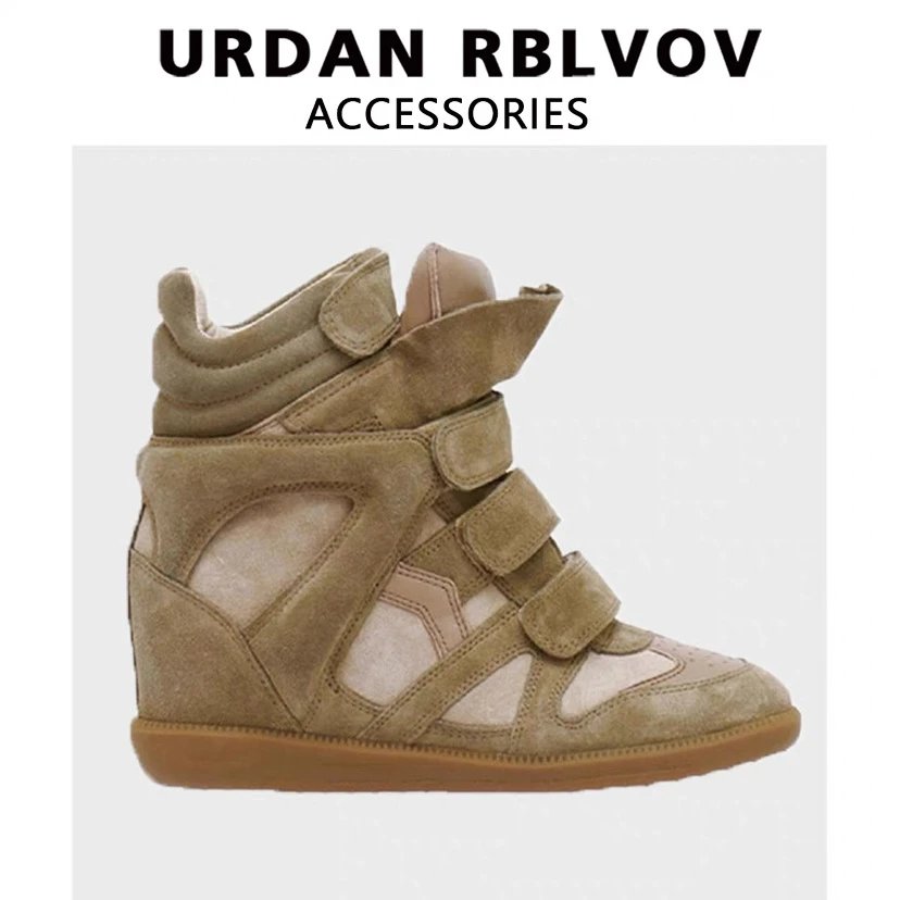 Isabel Marant Sneakers Bekett Hidden-Wedge High-Top with Hook-and-Loop Straps product image