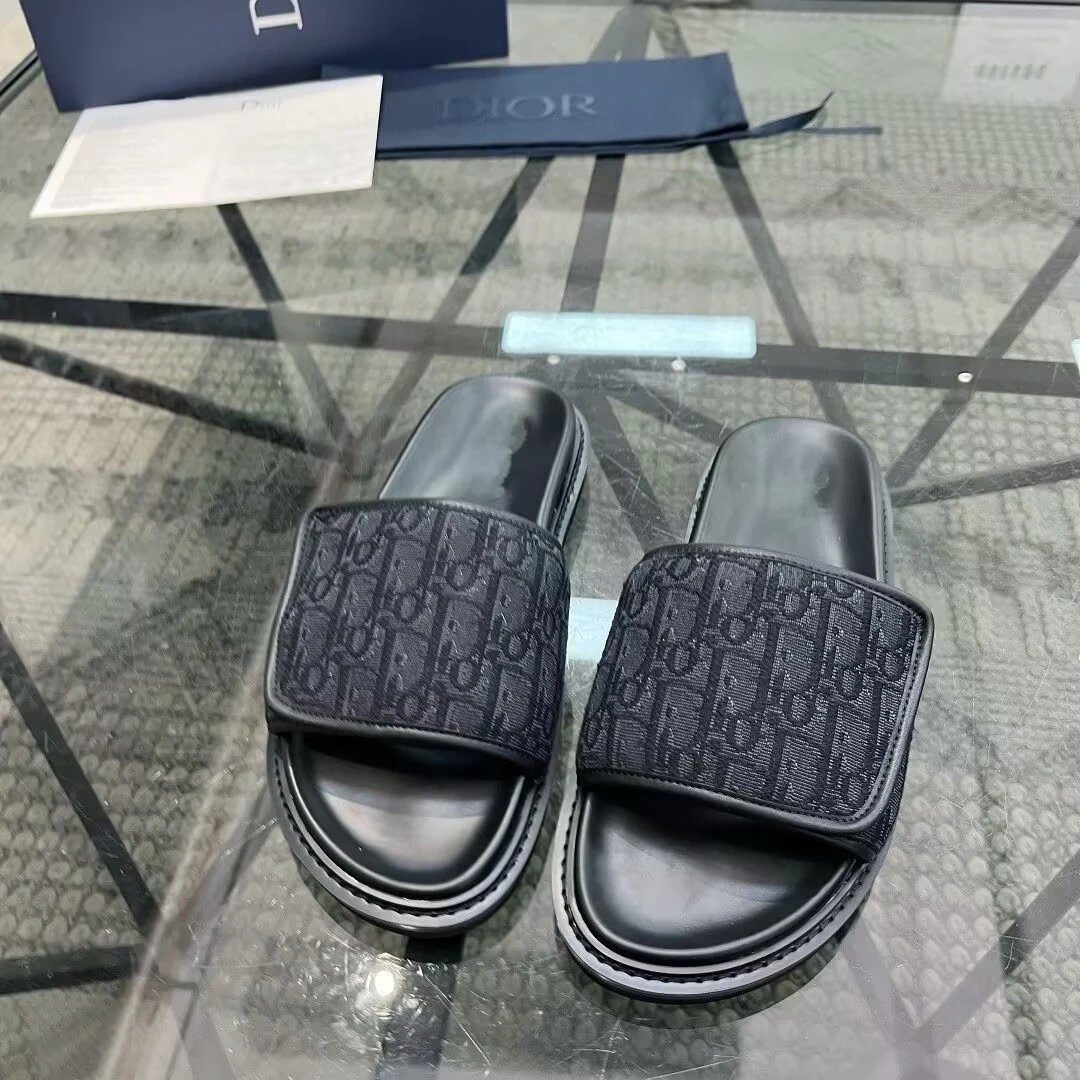 Dior Slippers Oblique Logo Slide — Figure 3