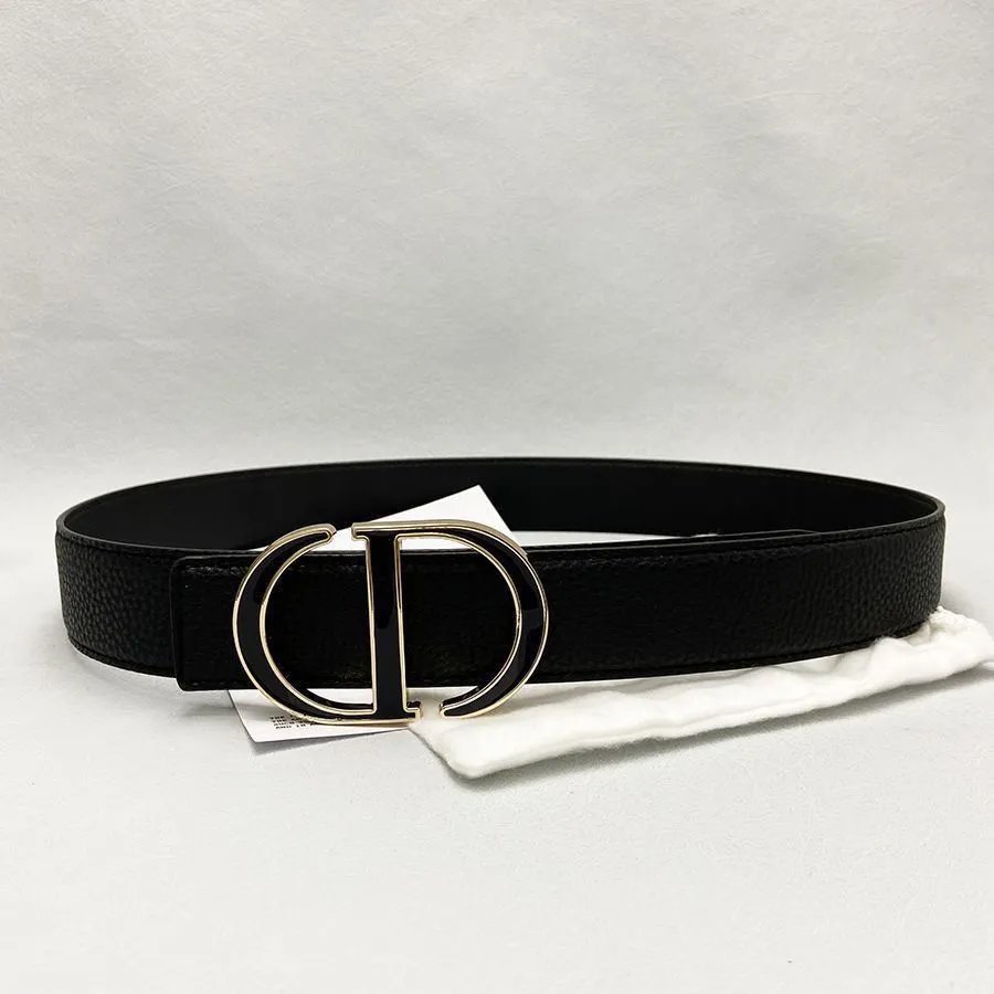 Dior Belts CD Buckle Leather Belt image 4