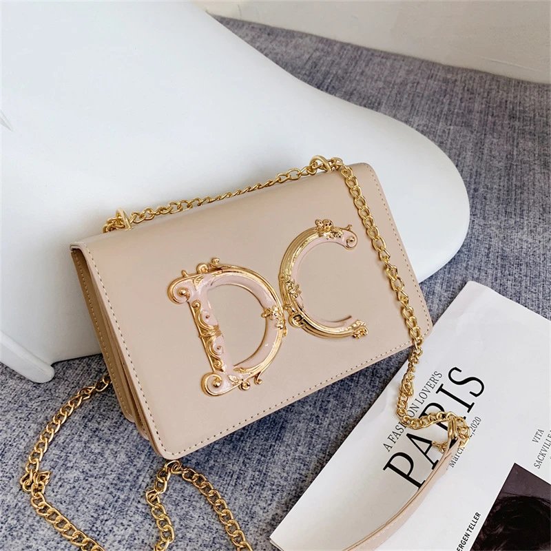Dolce & Gabbana Crossbody Bags Ornate DC Logo Chain Bag image 2