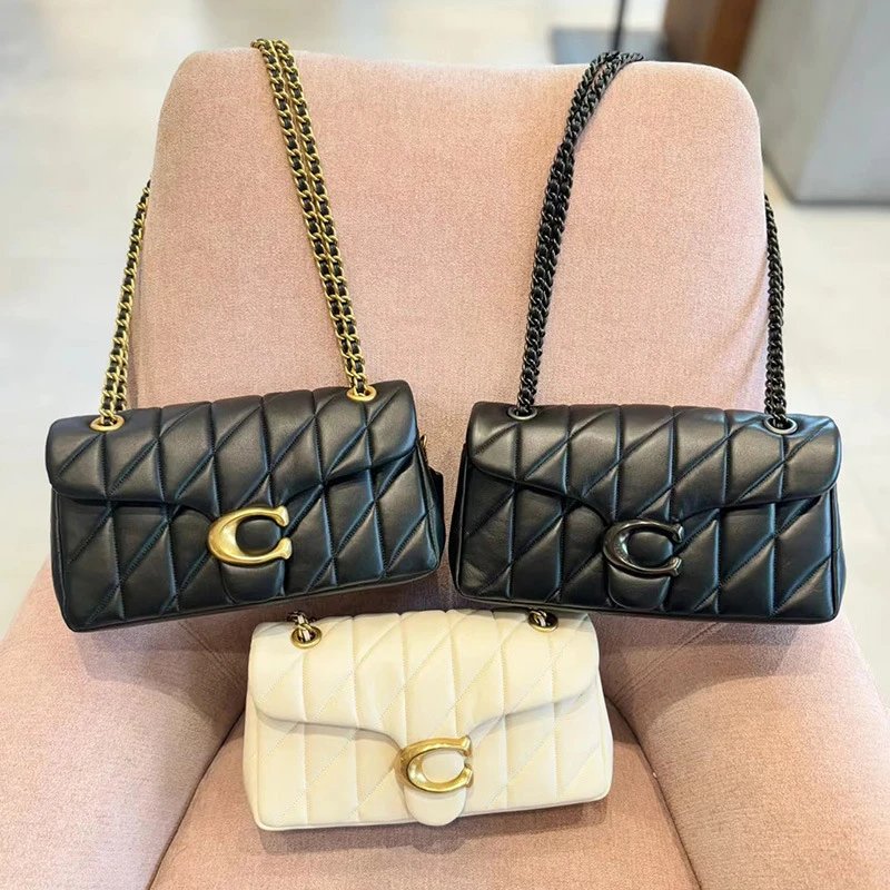 Coach Shoulder Bags Quilted Tabby chain bag image 3