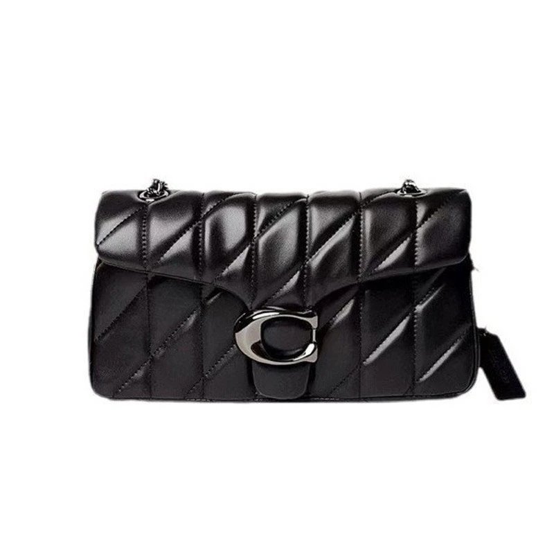 Coach Shoulder Bags Quilted Tabby chain bag image 5