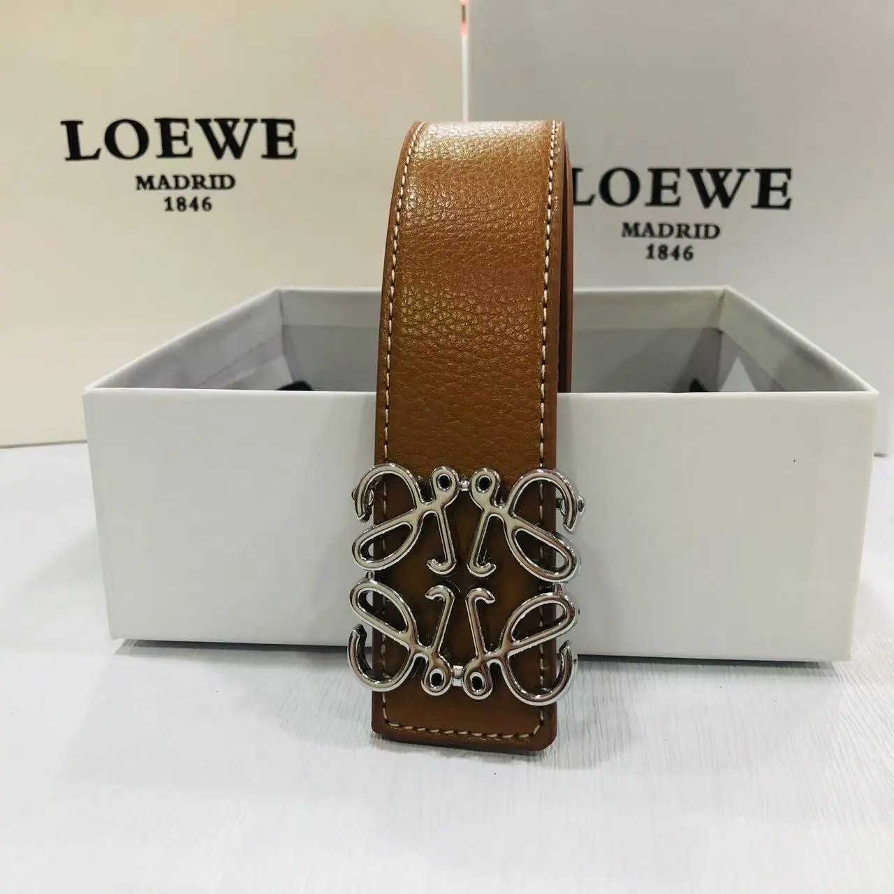 LOEWE Belts Anagram Buckle image 4